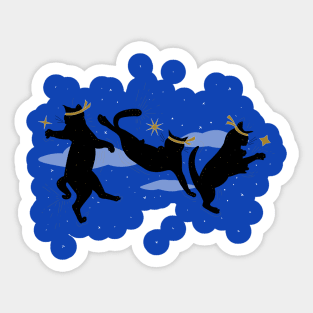 Ninja Cats I. Sticker